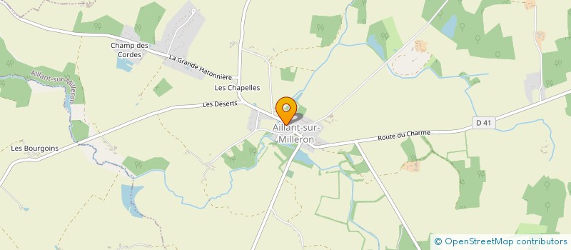 localisation de l'entreprise MONSIEUR SEBASTIEN HUSSON à AILLANT-SUR-MILLERON
