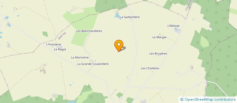 localisation de l'entreprise MONSIEUR SEBASTIEN IDOUX  MARRAY