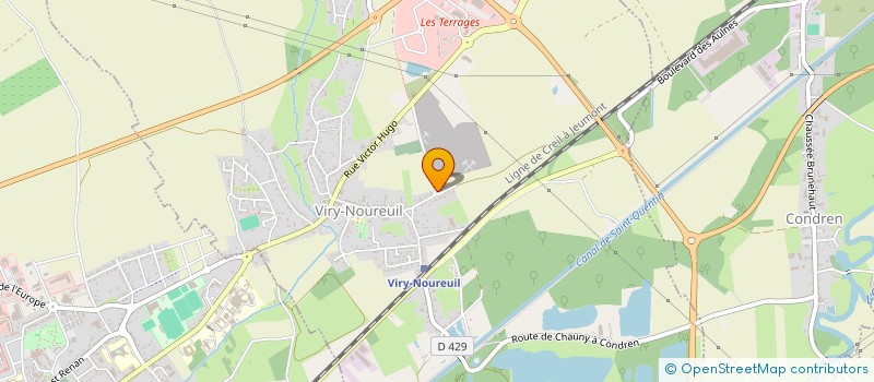 localisation de l'entreprise MONSIEUR SEBASTIEN IGREJAS à VIRY-NOUREUIL