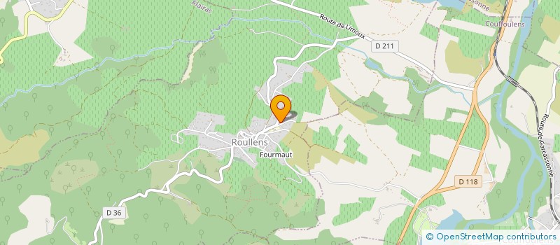 localisation de l'entreprise MONSIEUR SEBASTIEN INION  ROULLENS