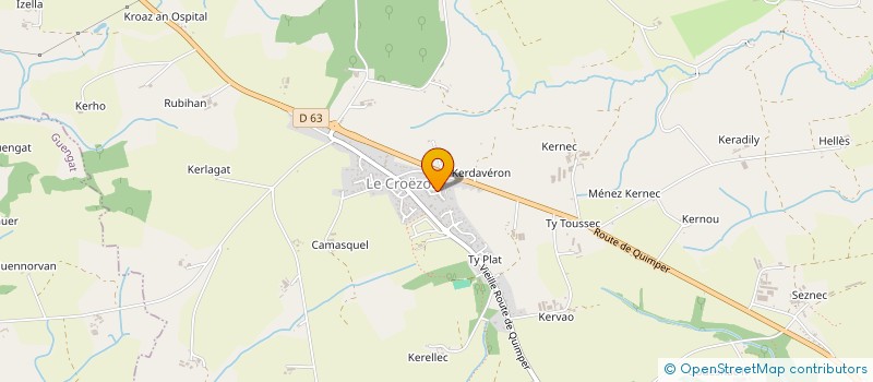 localisation de l'entreprise MONSIEUR SEBASTIEN IQUEL  PLOGONNEC