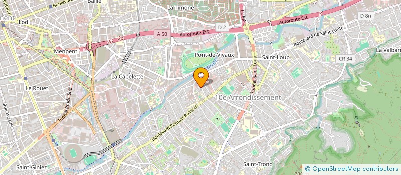localisation de l'entreprise MONSIEUR SEBASTIEN IZARD à MARSEILLE
