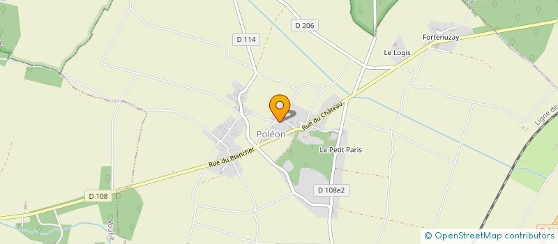 localisation de l'entreprise MONSIEUR SEBASTIEN IZORE  SAINT-GEORGES-DU-BOIS