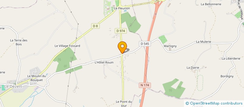 localisation de l'entreprise MONSIEUR SEBASTIEN JACCA  LE DEZERT