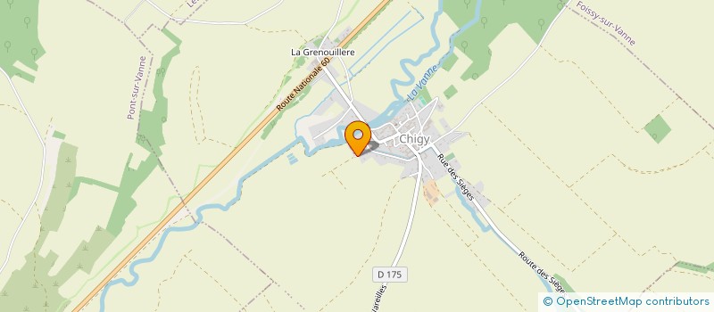 localisation de l'entreprise MONSIEUR SEBASTIEN JACQUES  LES VALLEES DE LA VANNE