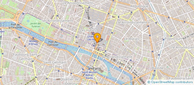 localisation de l'entreprise MONSIEUR SEBASTIEN JACQUET à PARIS