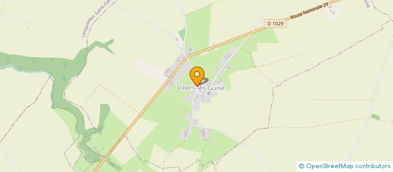 localisation de l'entreprise MONSIEUR SEBASTIEN JAILLOT  VILLERS-LES-GUISE