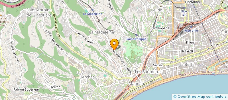 localisation de l'entreprise MONSIEUR SEBASTIEN JALBERT à NICE