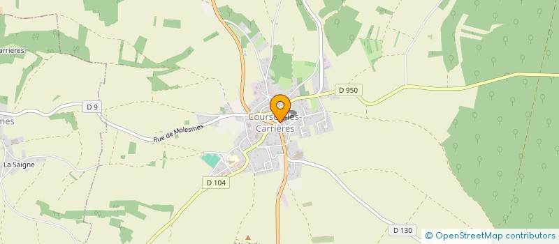 localisation de l'entreprise MONSIEUR SEBASTIEN JALTIER à COURSON-LES-CARRIERES