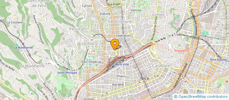 localisation de l'entreprise MONSIEUR SEBASTIEN JAMES  NICE