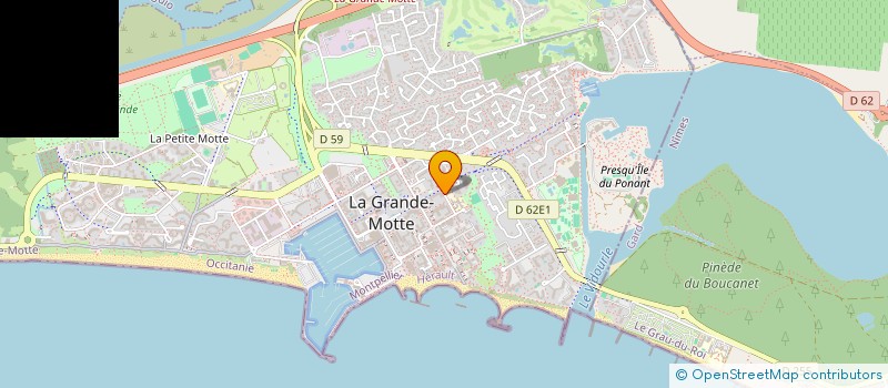 localisation de l'entreprise MONSIEUR SEBASTIEN JANICKI  LA GRANDE-MOTTE