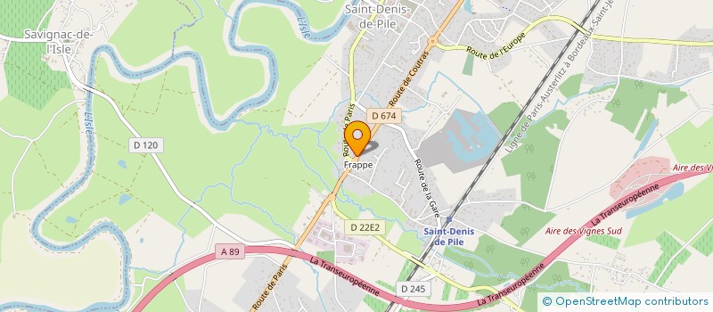 localisation de l'entreprise MONSIEUR SEBASTIEN JANVIER  SAINT-DENIS-DE-PILE