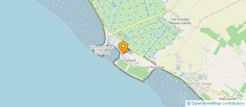 localisation de l'entreprise MONSIEUR SEBASTIEN JAOUEN  TALMONT-SUR-GIRONDE