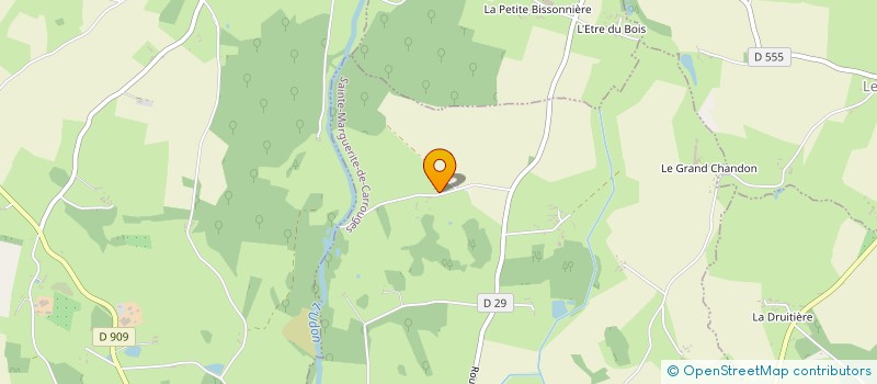 localisation de l'entreprise MONSIEUR SEBASTIEN JARRY à SAINTE-MARGUERITE-DE-CARROUGES