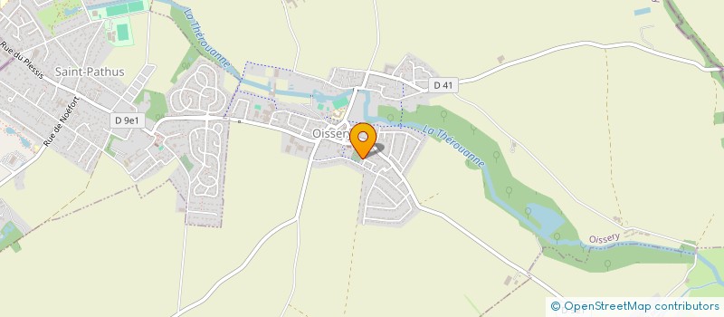 localisation de l'entreprise MONSIEUR SEBASTIEN JARRY  OISSERY