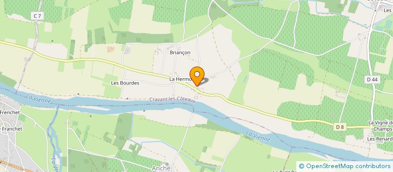 localisation de l'entreprise MONSIEUR SEBASTIEN JAULIN  CRAVANT-LES-COTEAUX