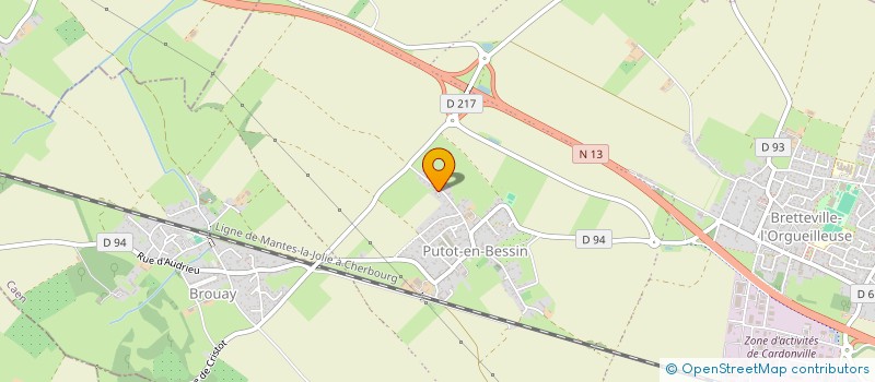 localisation de l'entreprise MONSIEUR SEBASTIEN JEAN  THUE ET MUE