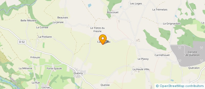 localisation de l'entreprise MONSIEUR SEBASTIEN JEGU à MEGRIT