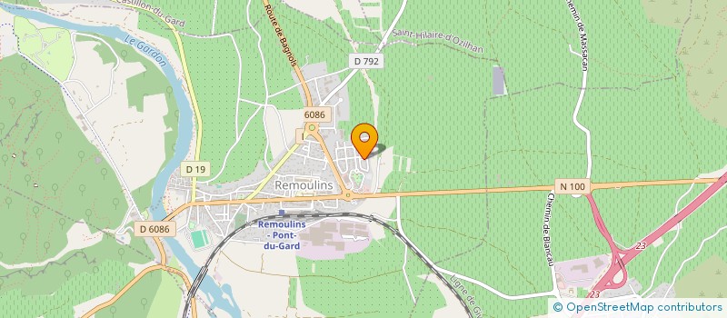 localisation de l'entreprise MONSIEUR SEBASTIEN JEREMY JUAN à REMOULINS
