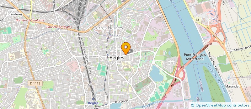 localisation de l'entreprise MONSIEUR SEBASTIEN JERMER à BEGLES
