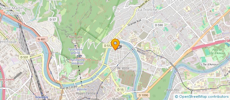 localisation de l'entreprise MONSIEUR SEBASTIEN JEYMOND à GRENOBLE