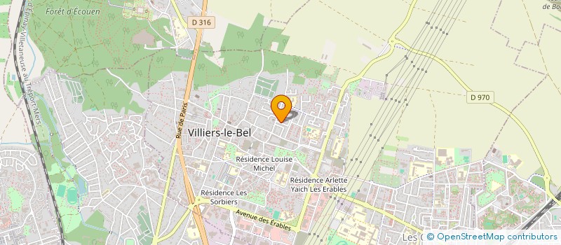 localisation de l'entreprise MONSIEUR SEBASTIEN JOANNES  VILLIERS-LE-BEL