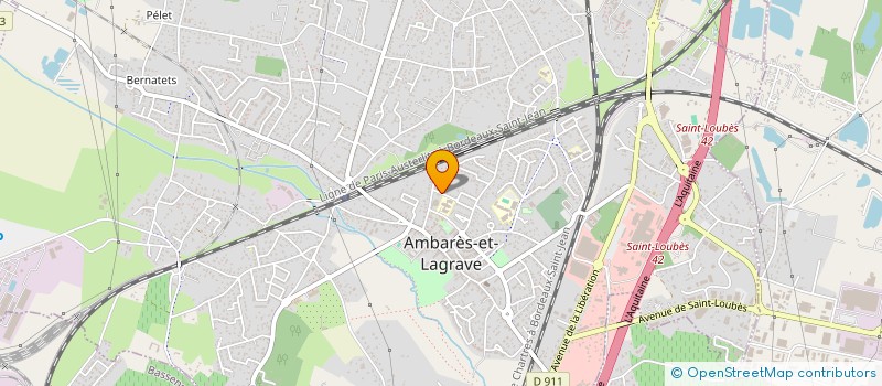 localisation de l'entreprise MONSIEUR SEBASTIEN JODET  AMBARES-ET-LAGRAVE