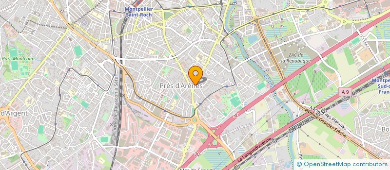 localisation de l'entreprise MONSIEUR SEBASTIEN JOFFRES à MONTPELLIER