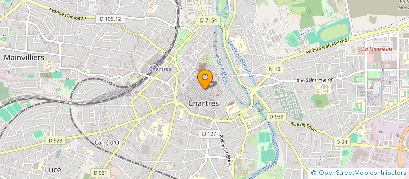 localisation de l'entreprise MONSIEUR SEBASTIEN JOHNSTON à CHARTRES