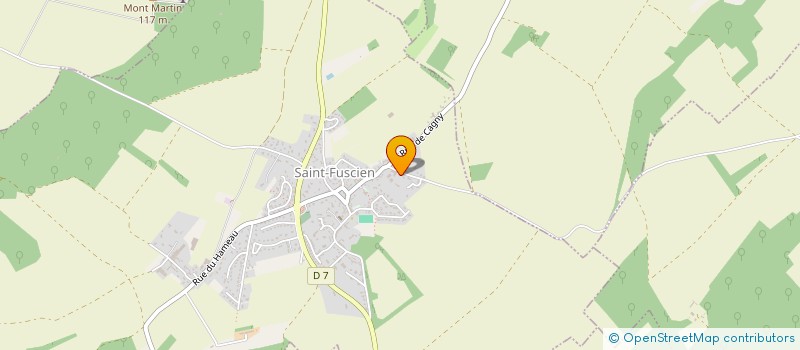 localisation de l'entreprise MONSIEUR SEBASTIEN JOLY  SAINT-FUSCIEN