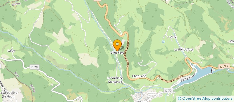 localisation de l'entreprise MONSIEUR SEBASTIEN JOMARD  JOUX