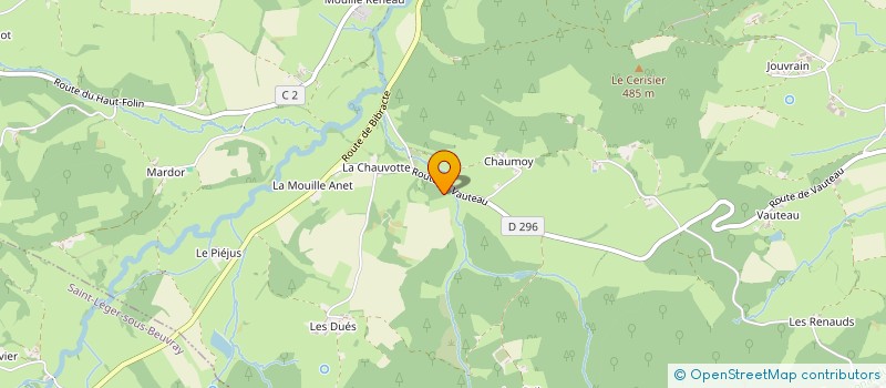 localisation de l'entreprise MONSIEUR SEBASTIEN JONDEAU  GRANDE-VERRIERE (LA)