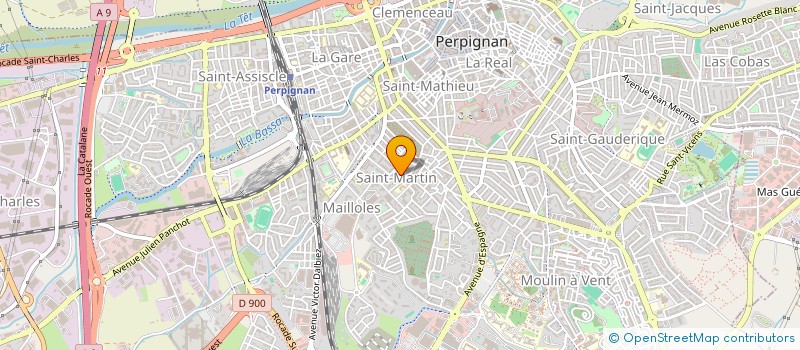 localisation de l'entreprise MONSIEUR SEBASTIEN JORNET  PERPIGNAN