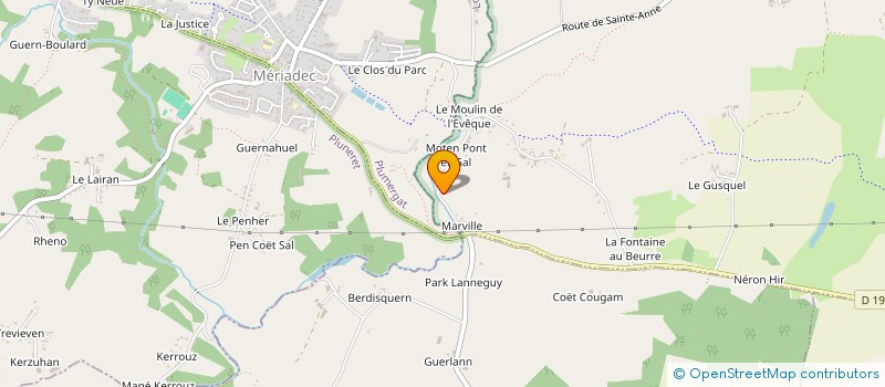 localisation de l'entreprise MONSIEUR SEBASTIEN JOSEPH  PLESCOP