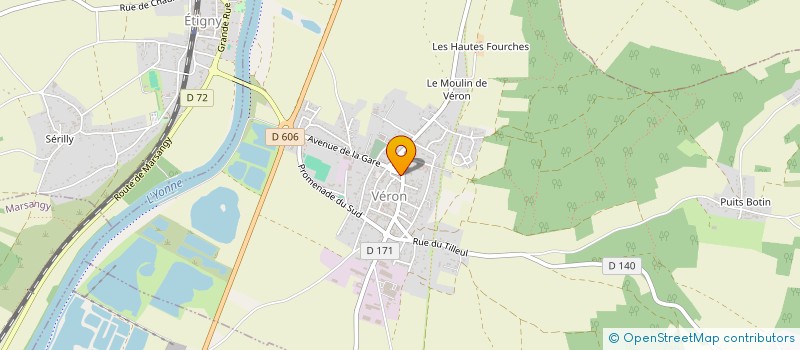 localisation de l'entreprise MONSIEUR SEBASTIEN JOSEPH-ROSE  VERON