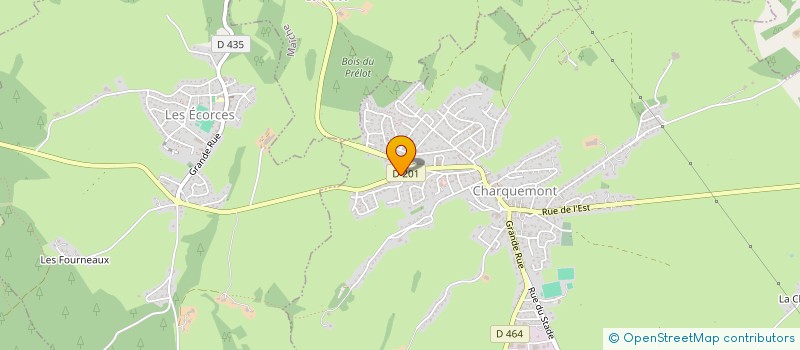 localisation de l'entreprise MONSIEUR SEBASTIEN JOSET  CHARQUEMONT