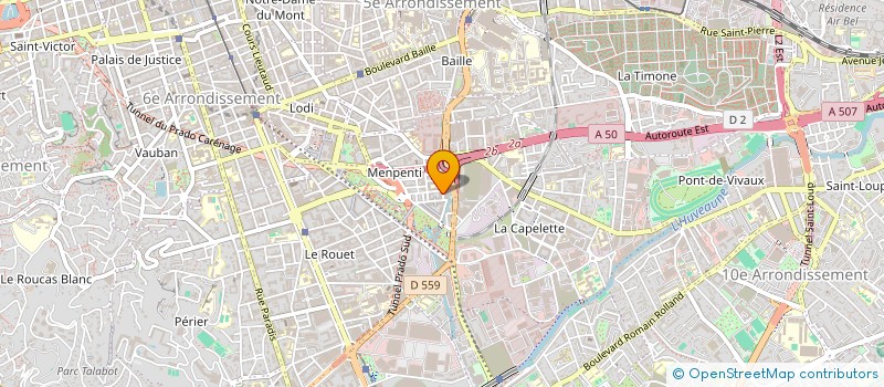 localisation de l'entreprise MONSIEUR SEBASTIEN JOSSERAND à MARSEILLE