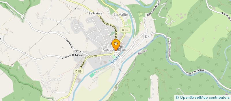 localisation de l'entreprise MONSIEUR SEBASTIEN JOSSERAND  ROQUECOURBE