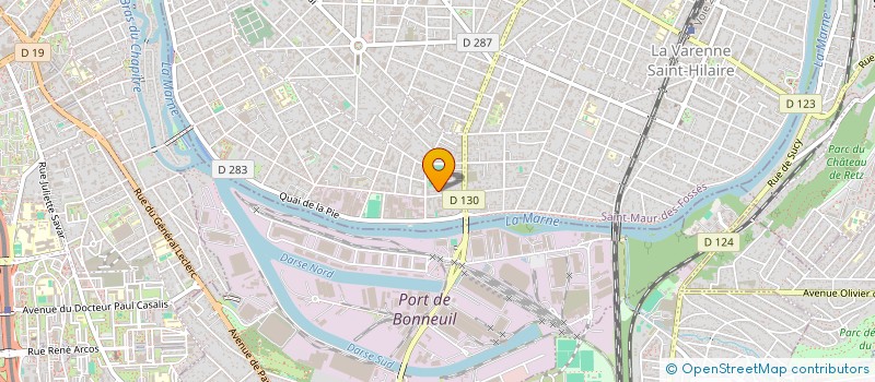 localisation de l'entreprise MONSIEUR SEBASTIEN JOUANNE  SAINT-MAUR-DES-FOSSES