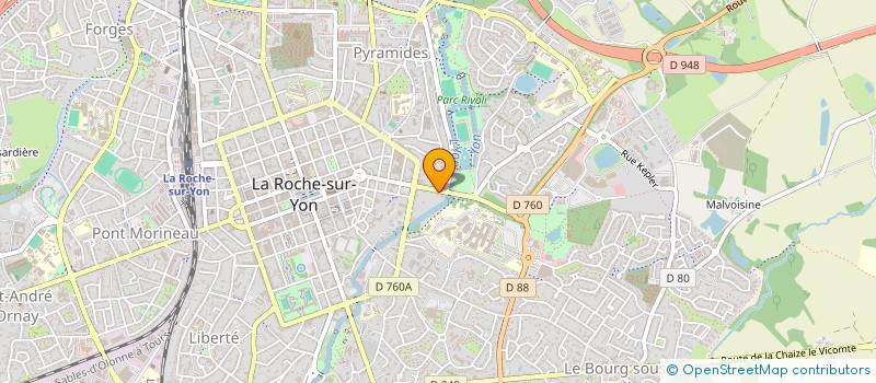 localisation de l'entreprise MONSIEUR SEBASTIEN JOUANNET à LA ROCHE-SUR-YON