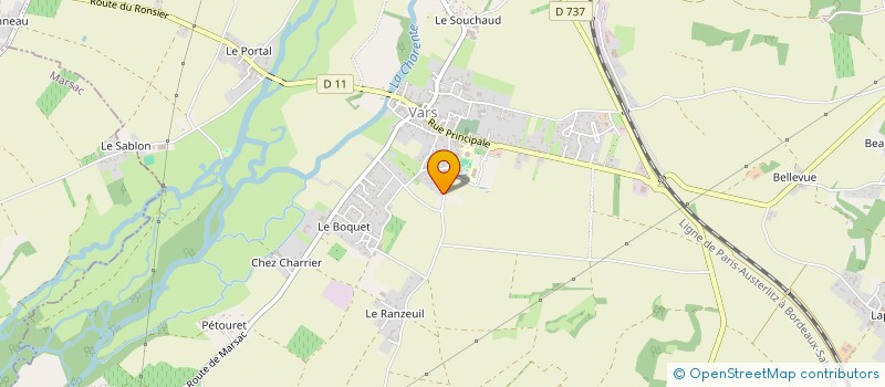 localisation de l'entreprise MONSIEUR SEBASTIEN JOUBERT  VARS