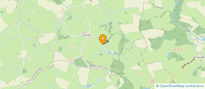 localisation de l'entreprise MONSIEUR SEBASTIEN JOUREAU  ISSY-L EVEQUE