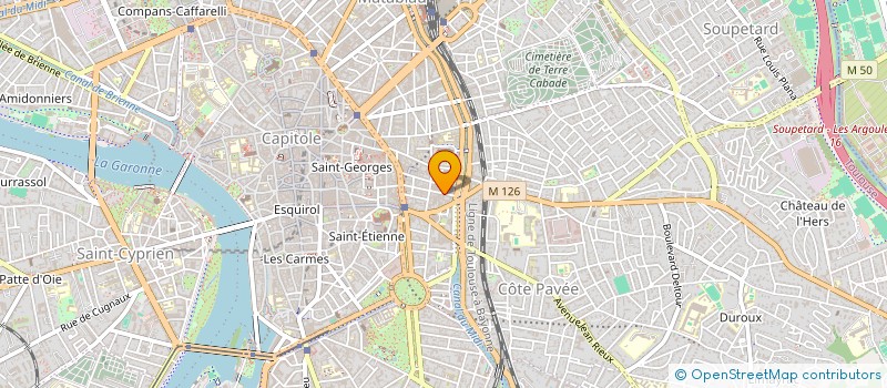 localisation de l'entreprise MONSIEUR SEBASTIEN JOUSSET  TOULOUSE