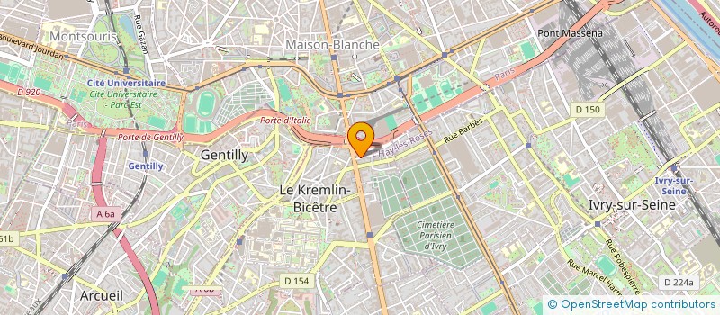 localisation de l'entreprise MONSIEUR SEBASTIEN JULIEN à LE KREMLIN-BICETRE