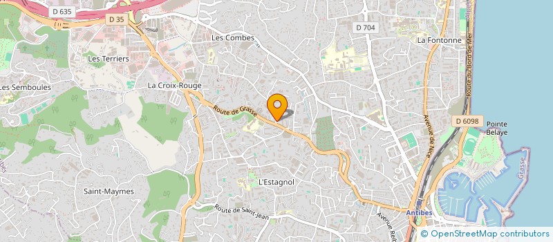 localisation de l'entreprise MONSIEUR SEBASTIEN JULLIEN-GARINO  ANTIBES