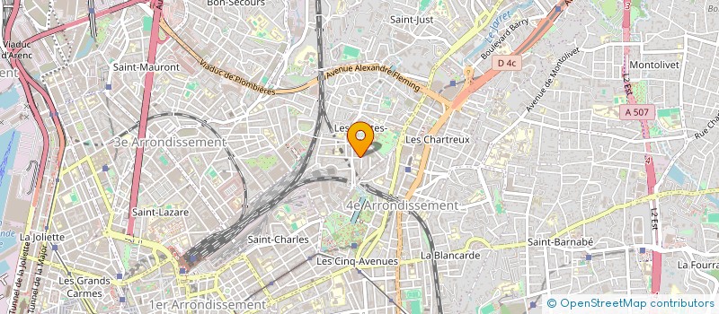 localisation de l'entreprise MONSIEUR SEBASTIEN JURADO à MARSEILLE