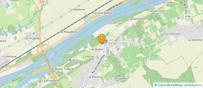 localisation de l'entreprise MONSIEUR SEBASTIEN JUTEAU à CHARGE
