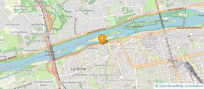 localisation de l'entreprise MONSIEUR SEBASTIEN KAJDAN  LA RICHE