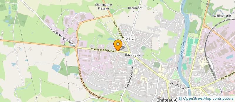 localisation de l'entreprise MONSIEUR SEBASTIEN KAMBRUN à CHATEAU-GONTIER-SUR-MAYENNE