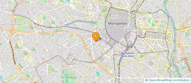 localisation de l'entreprise MONSIEUR SEBASTIEN KANCEL à MONTPELLIER